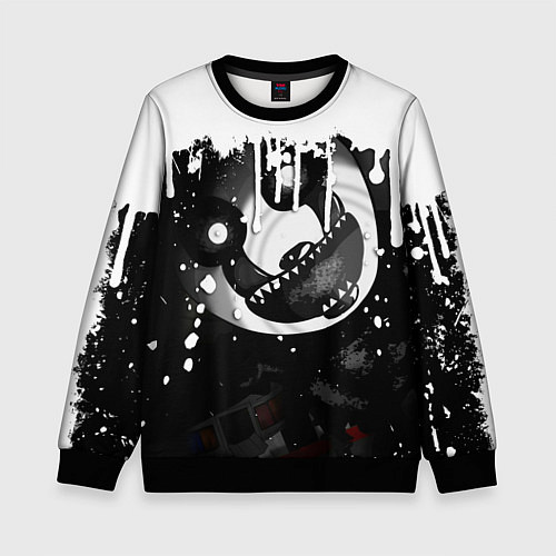 Детский свитшот Five Nights At Freddys - Puppet / 3D-Черный – фото 1