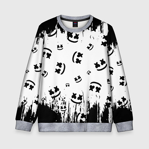 Детский свитшот MARSHMELLO МАРШМЕЛЛОУ / 3D-Меланж – фото 1