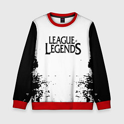 Свитшот детский League of legends, цвет: 3D-красный