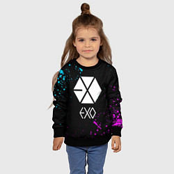Свитшот детский EXO BAND, цвет: 3D-черный — фото 2