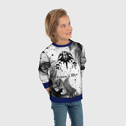 Свитшот детский КОРОЛЬ И ШУТ, цвет: 3D-синий — фото 2