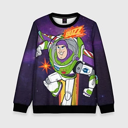 Свитшот детский Buzz Lightyear, цвет: 3D-черный