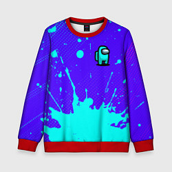 Свитшот детский AMONG US АМОНГ АС, цвет: 3D-красный