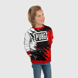 Свитшот детский PUBG, цвет: 3D-красный — фото 2