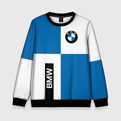 Детский свитшот BMW / 3D-Черный – фото 1