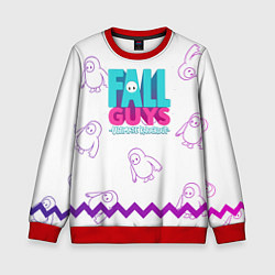 Свитшот детский Fall Guys, цвет: 3D-красный