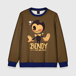 Свитшот детский Bendy And The Ink Machine, цвет: 3D-синий