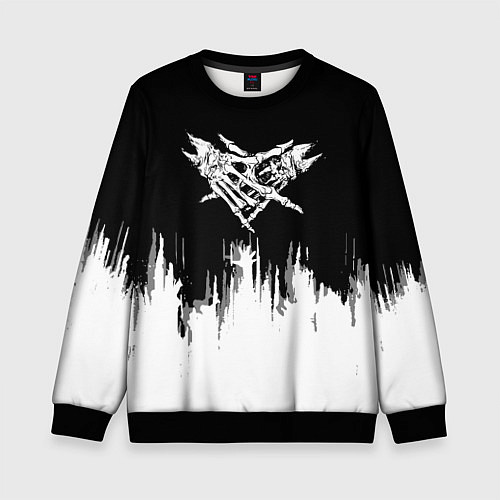 Детский свитшот Velial Squad / 3D-Черный – фото 1