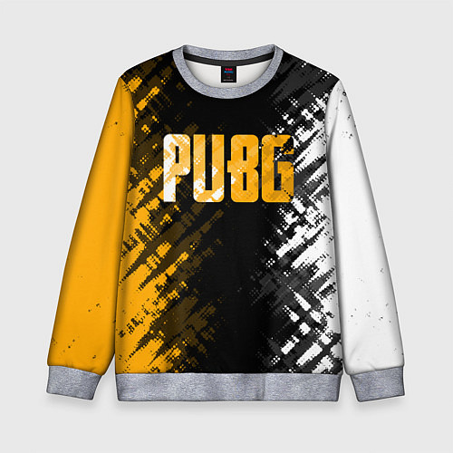 Детский свитшот PUBG / 3D-Меланж – фото 1
