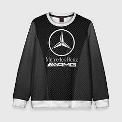 Свитшот детский MERCEDES-BENZ, цвет: 3D-белый