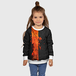 Свитшот детский ЦАПЛЯ, цвет: 3D-белый — фото 2