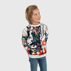 Свитшот детский Haikyu Haikyuu Haikuu, цвет: 3D-белый — фото 2