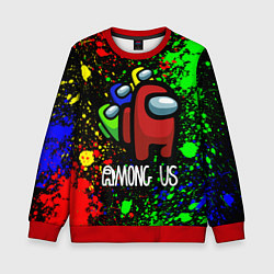 Свитшот детский AMONG US, цвет: 3D-красный