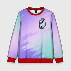 Свитшот детский AMONG US GRADIENT, цвет: 3D-красный