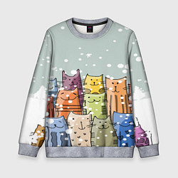 Детский свитшот Котики