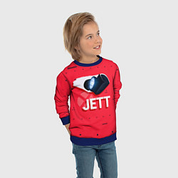 Свитшот детский Jett, цвет: 3D-синий — фото 2