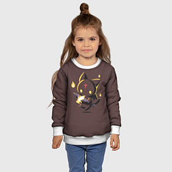 Свитшот детский Чомусуке, цвет: 3D-белый — фото 2