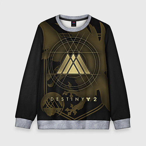 Детский свитшот DESTINY, WARLOCK / 3D-Меланж – фото 1