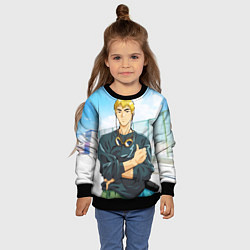 Свитшот детский Eikichi Onizuka, цвет: 3D-черный — фото 2