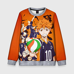 Детский свитшот ВОЛЕЙБОЛ!! HAIKYUU!!