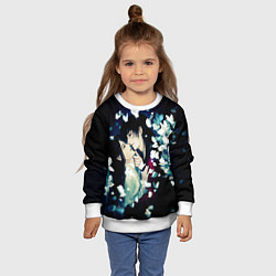 Свитшот детский Благословение небожителей, цвет: 3D-белый — фото 2