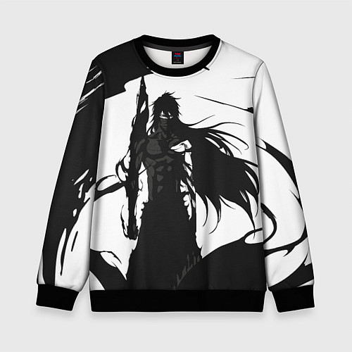 Детский свитшот Bleach Блич / 3D-Черный – фото 1