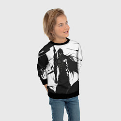 Свитшот детский Bleach Блич, цвет: 3D-черный — фото 2
