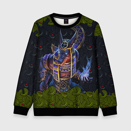 Детский свитшот Суд Анубиса Скин CS:GO / 3D-Черный – фото 1