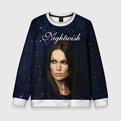 Свитшот детский Nightwish Tarja Turunen Z, цвет: 3D-белый