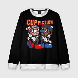 Свитшот детский CUP FICTION, цвет: 3D-белый