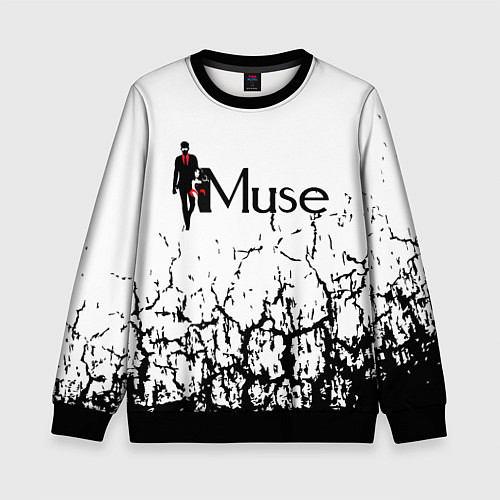 Детский свитшот Muse / 3D-Черный – фото 1