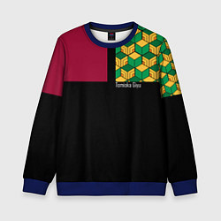 Детский свитшот Гию Томиока Kimetsu no Yaiba