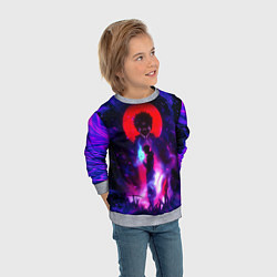 Свитшот детский МАГИЧЕСКАЯ БИТВА SUKUNA, цвет: 3D-меланж — фото 2