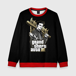 Свитшот детский Клод GTA 3, цвет: 3D-красный