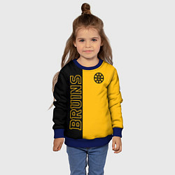 Свитшот детский NHL BOSTON BRUINS, цвет: 3D-синий — фото 2