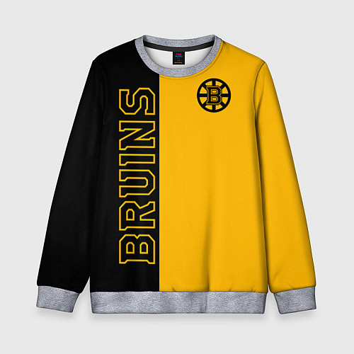 Детский свитшот NHL BOSTON BRUINS / 3D-Меланж – фото 1