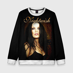 Свитшот детский Nightwish, цвет: 3D-белый