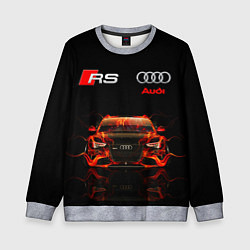 Детский свитшот AUDI RS 5 FIRE АУДИ РС 5