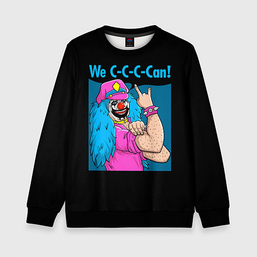 Детский свитшот Dr Rockzo / 3D-Черный – фото 1