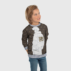 Свитшот детский Cowboy Bebop Louis Vuitton, цвет: 3D-меланж — фото 2