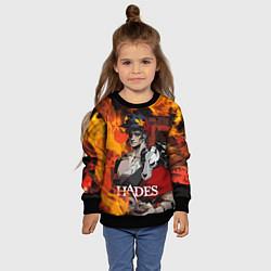 Свитшот детский Hades, цвет: 3D-черный — фото 2