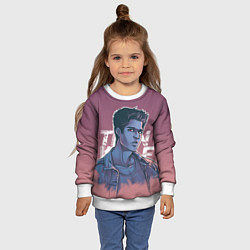 Свитшот детский Teen Wolf Scott McCall, цвет: 3D-белый — фото 2