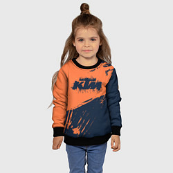 Свитшот детский KTM ГРАНЖ Z, цвет: 3D-черный — фото 2