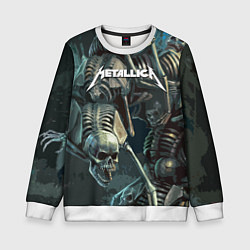 Детский свитшот Metallica Metal Skull