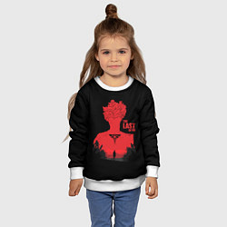 Свитшот детский Грибоголовый, цвет: 3D-белый — фото 2