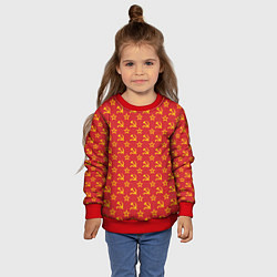 Свитшот детский СССР, цвет: 3D-красный — фото 2