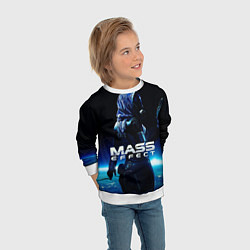Свитшот детский MASS EFFECT ТАЛИ ЗОРА, цвет: 3D-белый — фото 2