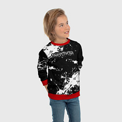 Свитшот детский Phasmophobia краска, цвет: 3D-красный — фото 2