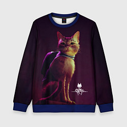 Свитшот детский Stray Game, цвет: 3D-синий