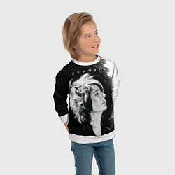 Свитшот детский Zемфира Зефира, цвет: 3D-белый — фото 2